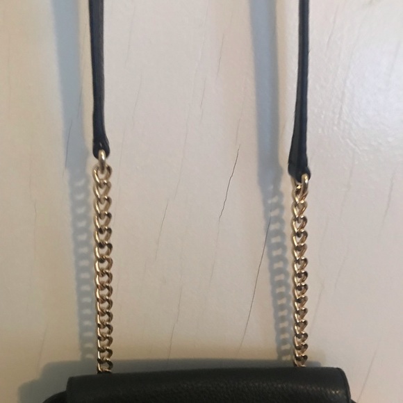 Michael Kors gold chain black leather bag - Picture 4 of 7